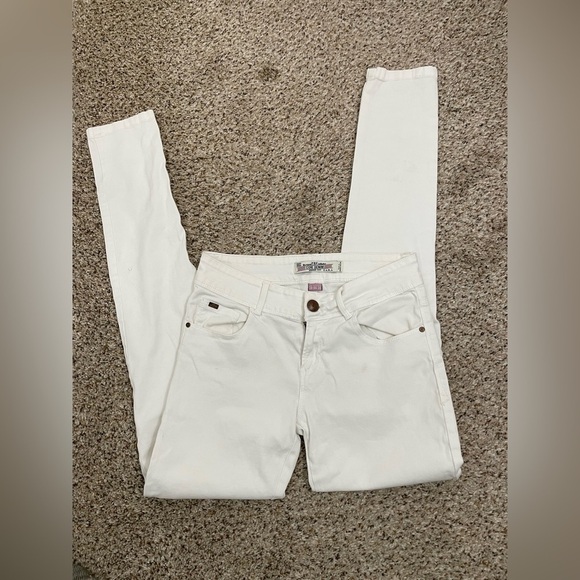 Zara Core Denim White Jeans Size 6 - Picture 5 of 9